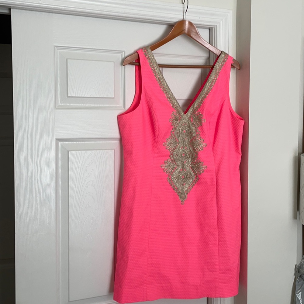 Lilly Pulitzer Hot Pink Dress